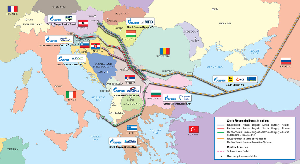L'UE et les États-Unis encouragent les alternatives à South Stream